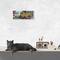 Stupell Industries Dogs Driving Camper Western Desert Adventure, 7" x 17"
